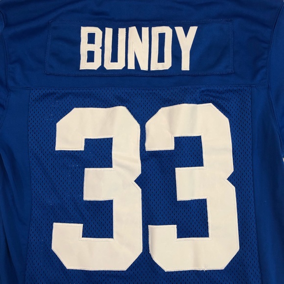 Married With Children Al Bundy Polk High #33 Headgear Classics Football Jersey L - Picture 6 of 6